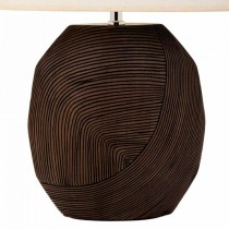 Lampe de bureau Alexandra House Living Marron Polyrésine 220-240 V 12 x 34 x 24 cm