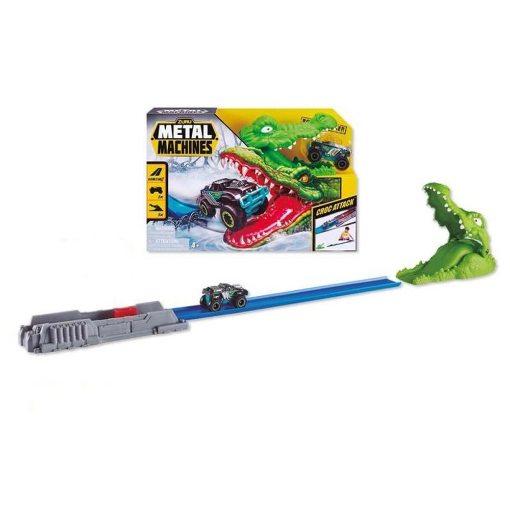 Piste lanceur Zuru Metal Machines Croc Attack 30 x 9 cm