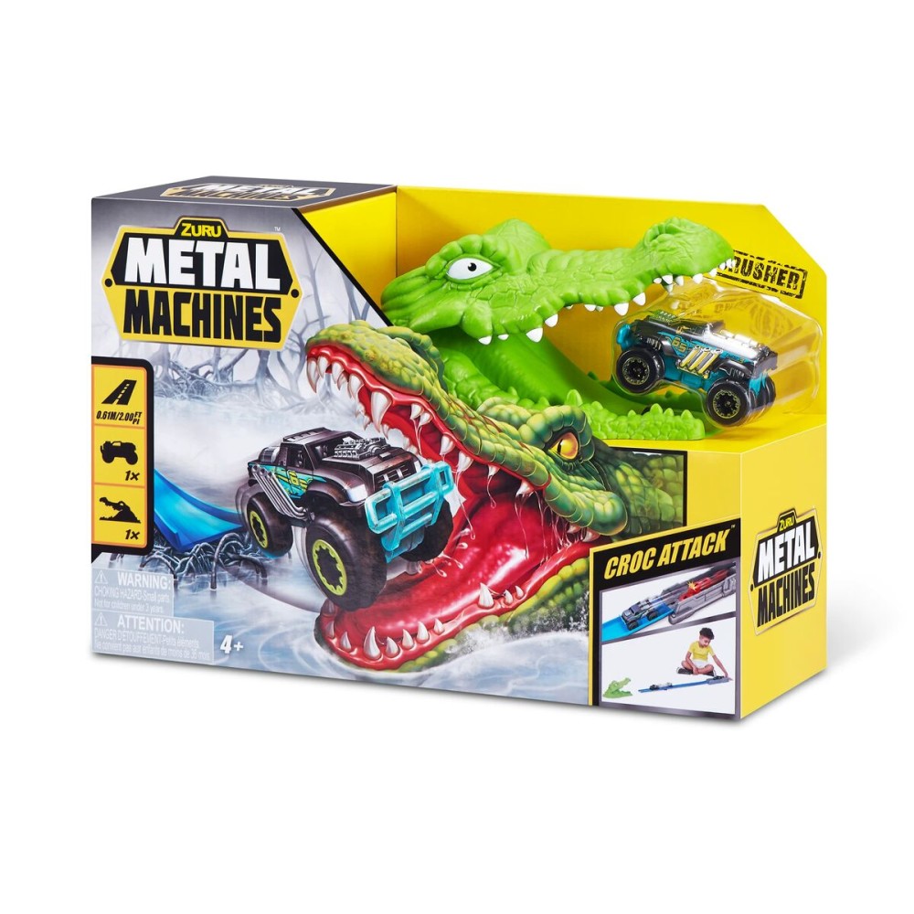 Piste lanceur Zuru Metal Machines Croc Attack 30 x 9 cm