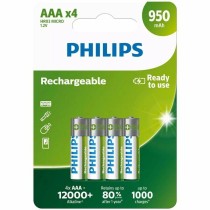 Batteries Philips R03B4A95/10 1,2 V AAA