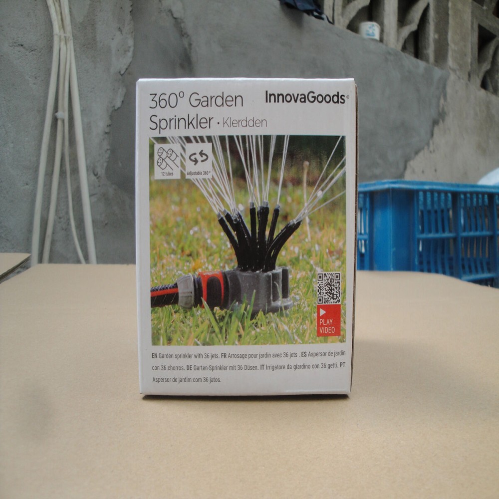 Asperseur d’Arrosage 360° pour Jardin Klerdden InnovaGoods 36 jets