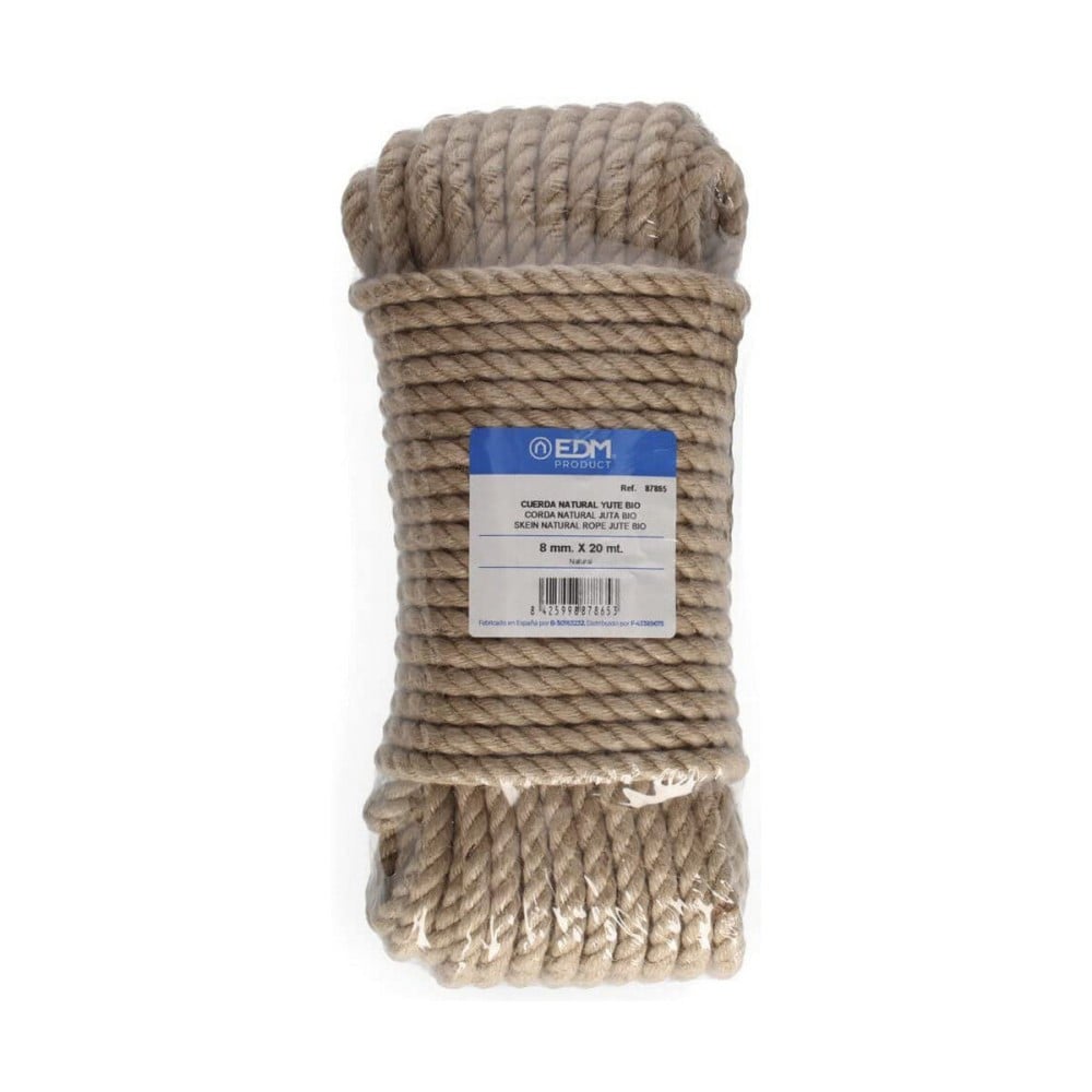 Braided rope EDM 87865 Natural Jute 20 m