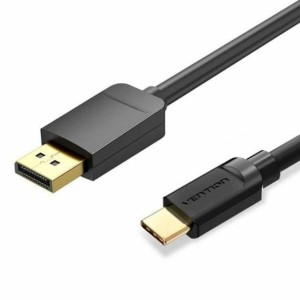 Câble USB-C vers DisplayPort Vention CGYBG Noir 1,5 m