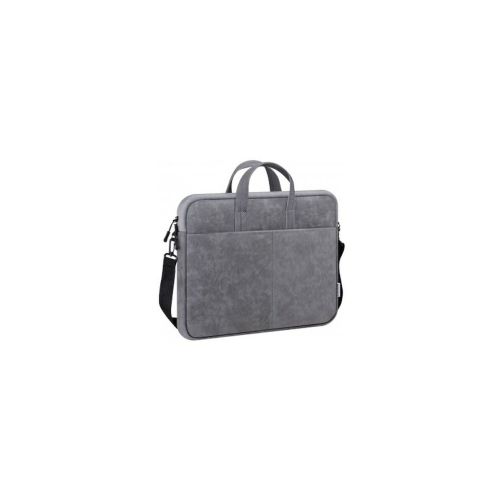 Laptoptasche Defender SOLID Grau Schwarzweiß 15,6" 40 x 31 x 4 cm