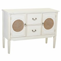 Eingangsbereich Alexandra House Living Weiß Rattan Tannenholz Holz MDF 78 x 40 x 106 cm