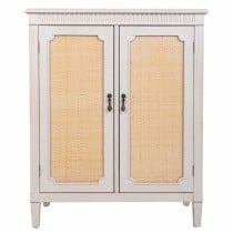 Eingangsbereich Alexandra House Living Weiß Rattan Tannenholz Holz MDF 36 x 95 x 78 cm