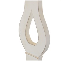 Console Alexandra House Living White Wood 121 x 79 x 31 cm