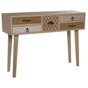 Console Alexandra House Living Brown Wood 110 x 80 x 35 cm