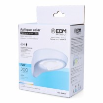 Applique LED EDM 31853 Blanc 2 W 1,8 W 200 Lm 155 Lm Solaire Capteur de Mouvement (6500 K)