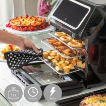 Friteuse à Air InnovaGoods Fryinn Pro Max 12000 Noir 1800 W 12 L Acier inoxydable