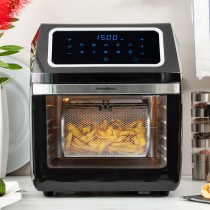 Heißluftfritteuse InnovaGoods Fryinn Pro Max 12000 Schwarz 1800 W 12 L Edelstahl