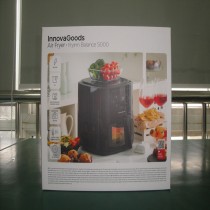 Heißluftfritteuse mit Waage InnovaGoods Fryinn Balance 5000 Schwarz 1500 W 5 L Edelstahl