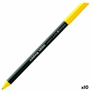 felt-tip pens Edding 1200 Yellow 10Units