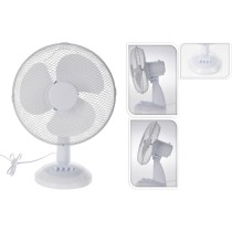 Table Fan Excellent Electrics EL9000160 White