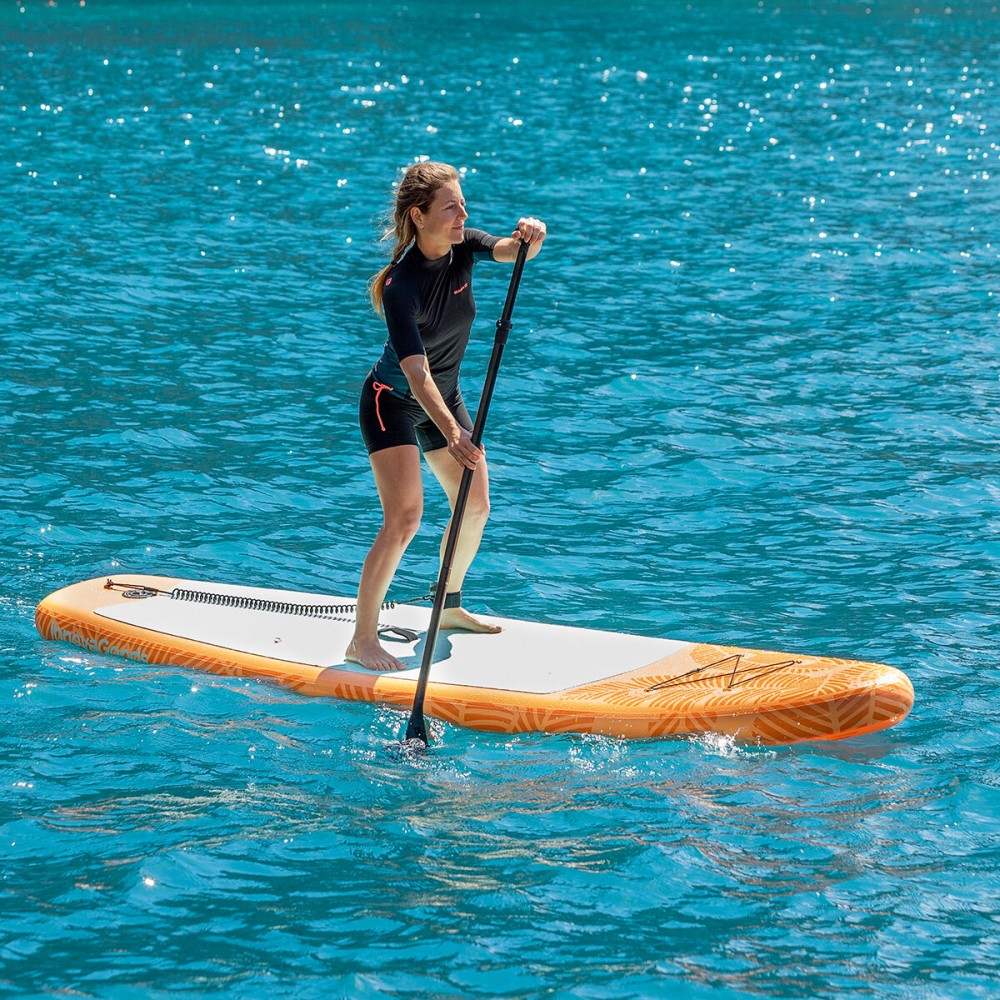 2 in 1 Aufblasbares Paddel-Board mit Sitz und Zubehör Siros InnovaGoods 10'5" 320 cm