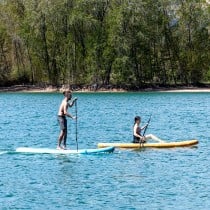 Planche de Paddle Surf Gonflable 2 en 1 avec Siège et Accessoires Siros InnovaGoods 10'5" 320 cm