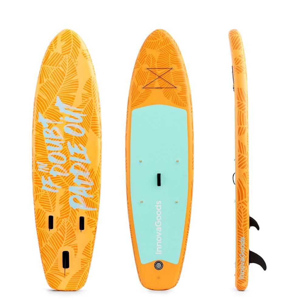 Planche de Paddle Surf Gonflable 2 en 1 avec Siège et Accessoires Siros InnovaGoods 10'5" 320 cm