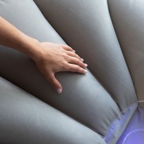 Inflatable Armchair with Multicoloured LED and Remote Control Chight InnovaGoods