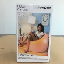 Fauteuil Gonflable avec LED Multicolore et Télécommande Chight InnovaGoods