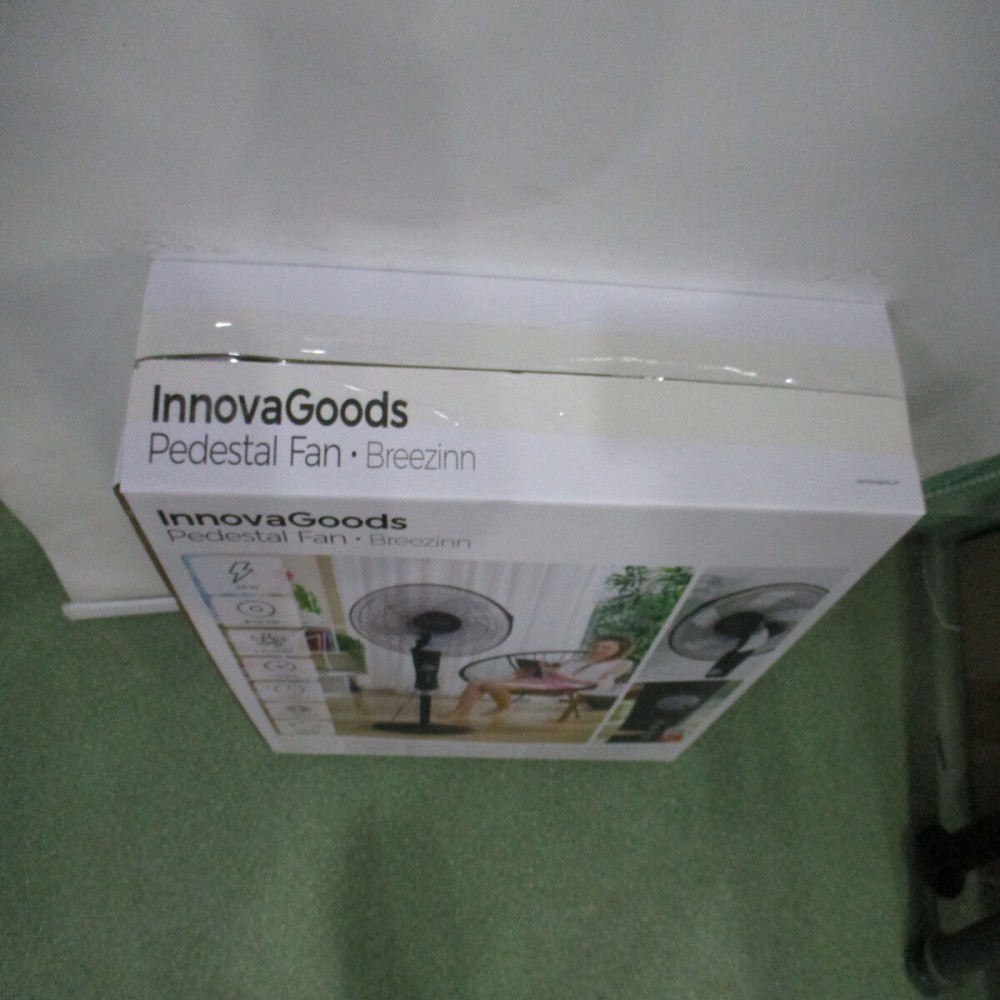 Ventilateur sur Pied InnovaGoods Breezinn Noir 45 W