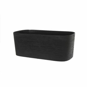 Self-watering planter Garden ID Black 80 x 38 cm