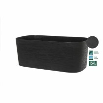 Self-watering planter Garden ID Black 80 x 38 cm