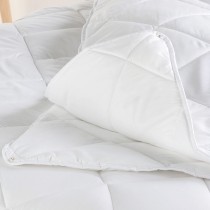 Remplissage de couette HappyFriday Basic Blanc 120 + 250 g/m² 105 x 200 cm (2 Pièces)