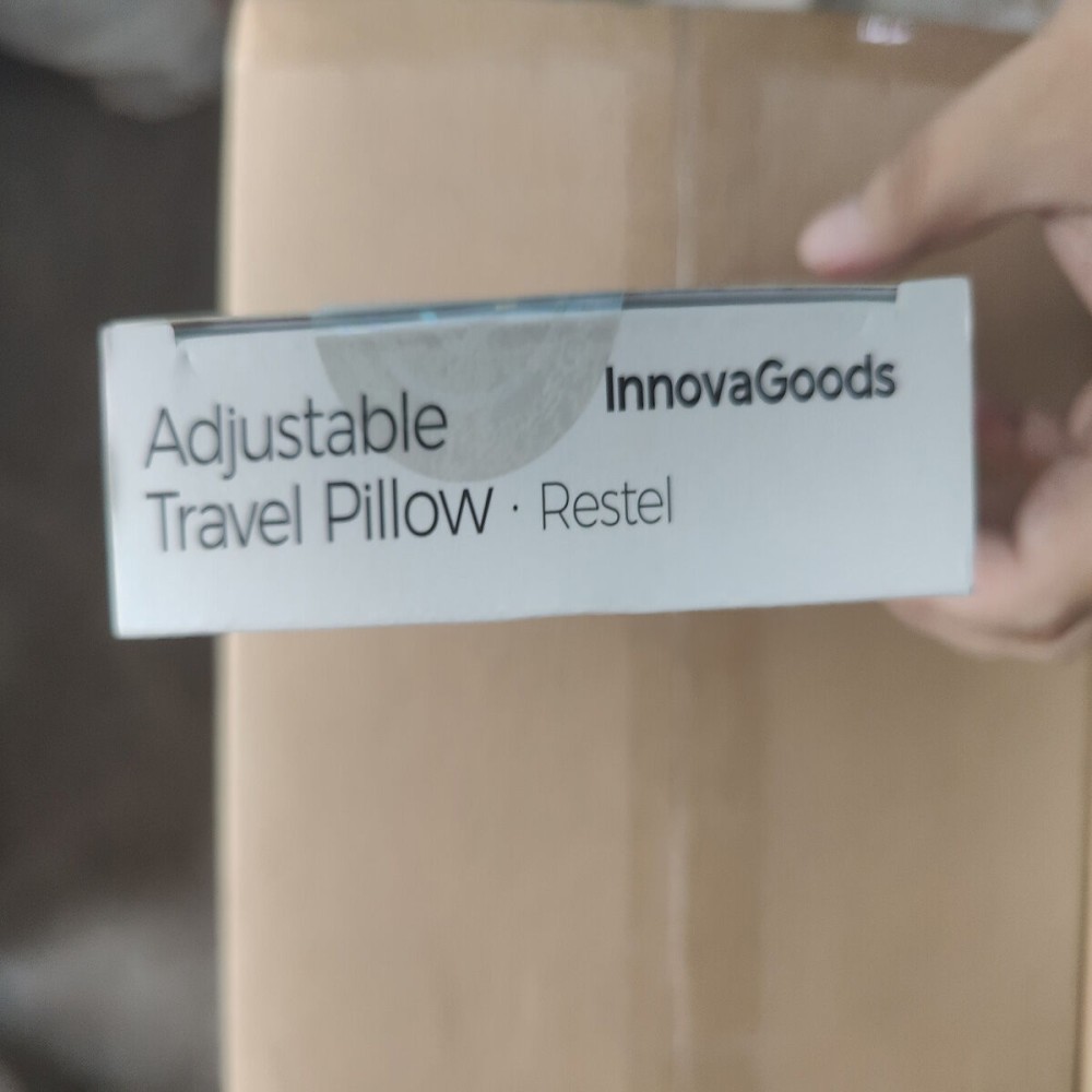 Oreiller de Voyage Gonflable avec Support pour Sièges Restel InnovaGoods