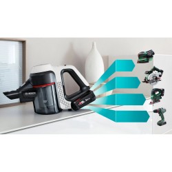 Cordless Vacuum Cleaner BOSCH BCS711XXL White Black