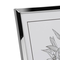 Photo frame Versa Silver Metal Minimalist 1 x 20,5 x 15,5 cm