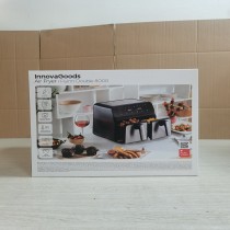 Friteuse à Air InnovaGoods Fryinn Double 8000 Noir 3400 W 8 L Acier inoxydable