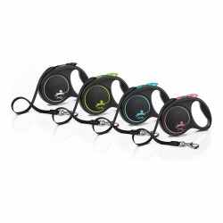 Dog Lead Flexi Black S