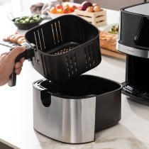 Heißluftfritteuse InnovaGoods Fryinn Pro 5500 Schwarz 1700 W 5,5 L Edelstahl