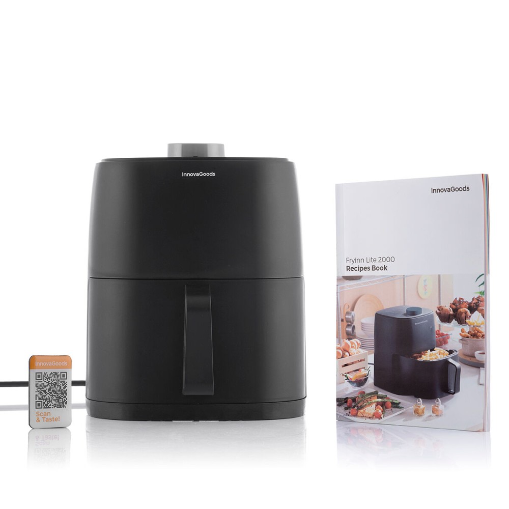 Heißluftfritteuse InnovaGoods Fryinn Lite 2000 Schwarz 1200 W 2 L