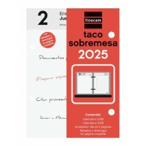 Calendrier de bureau Finocam 8,5 x 12 cm 2025