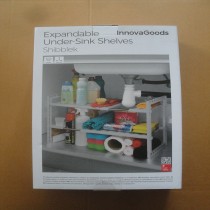 Extendable Under-Sink Shelf Unit Shibblek InnovaGoods 2 Shelves