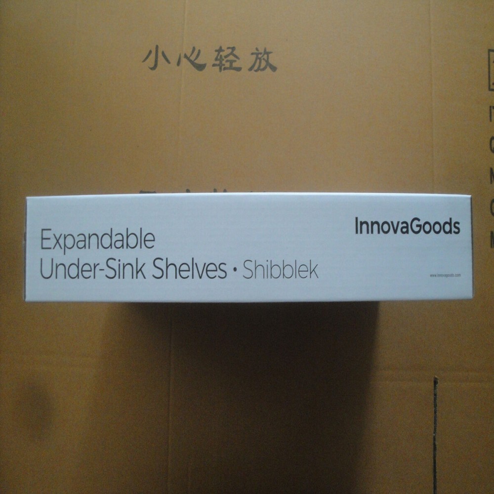 Extendable Under-Sink Shelf Unit Shibblek InnovaGoods 2 Shelves