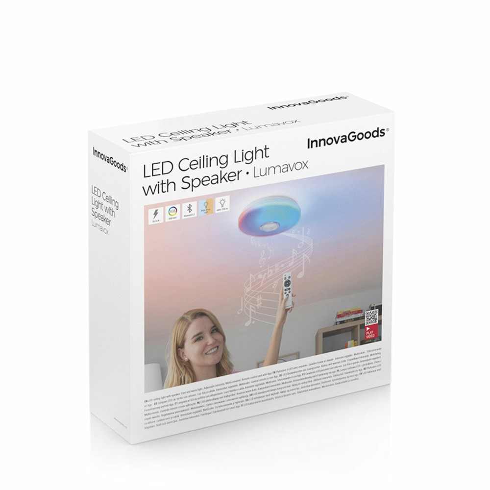 LED-Deckenleuchte mit Lautsprecher Lumavox InnovaGoods