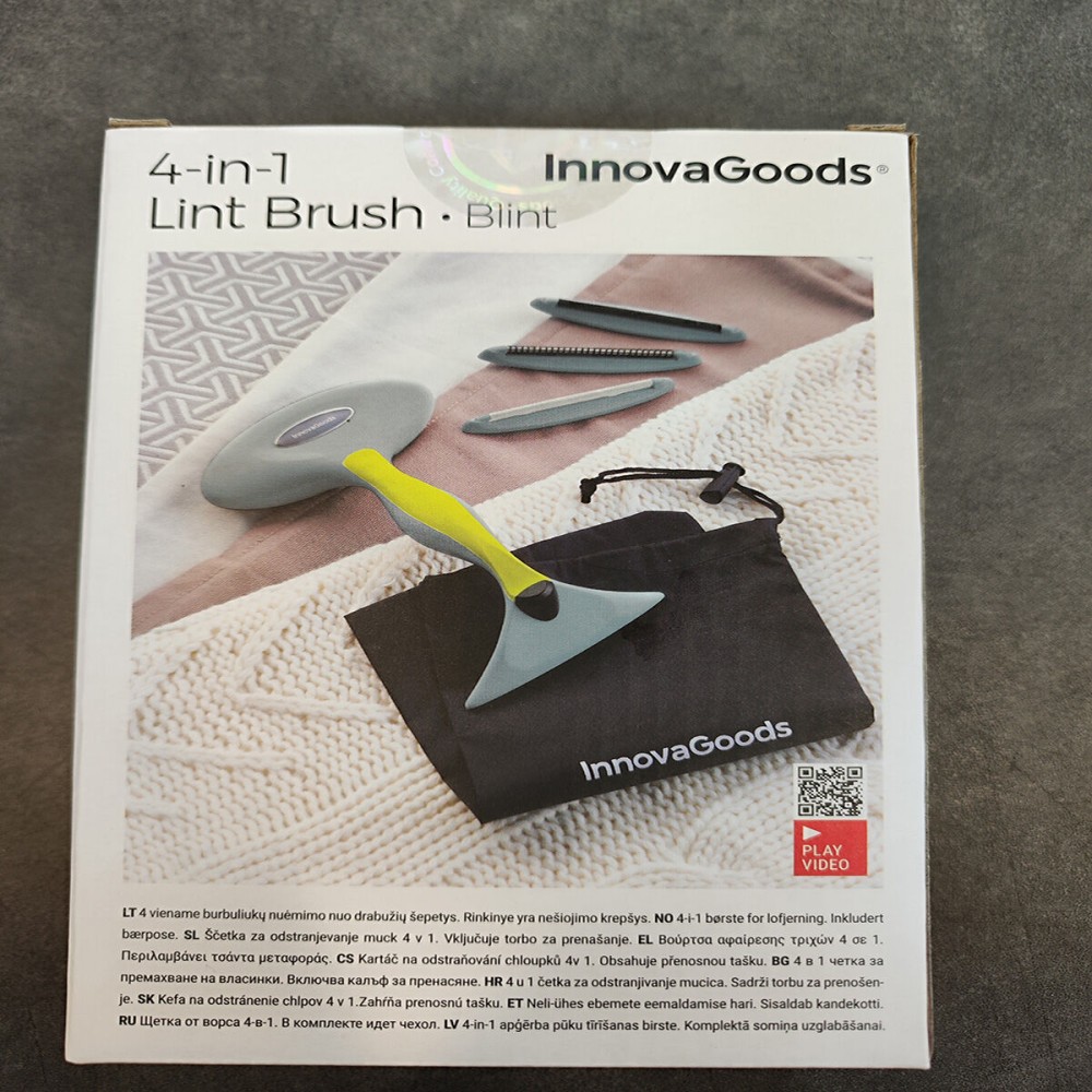 4-in-1 Lint Remover Brush with Accessories Blint InnovaGoods