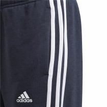 Children's Tracksuit Bottoms Adidas Essentials 3 Bandas Legend Ink Dark blue