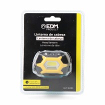 LED Head Torch EDM 36385 XL Yellow Black 1 W 120 Lm