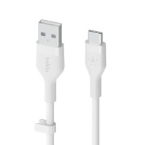 Câble USB-C vers USB Belkin BOOST↑CHARGE Flex Blanc 2 m (1 Unité)