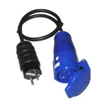 Cable adapter EDM 46009 PVC 230 V 250 V 16 A