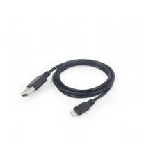 USB auf Lightning Verbindungskabel GEMBIRD CC-USB2-AMLM-2M Schwarz 2 m