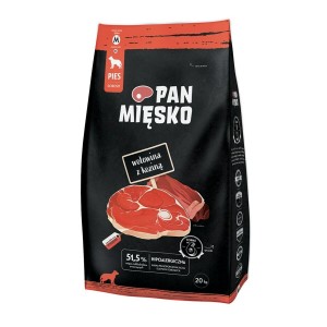 Futter PAN MIĘSKO M Rindfleisch 20 kg