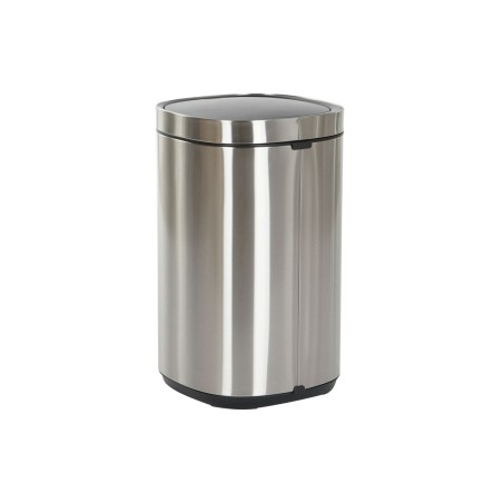 Rubbish bin Home ESPRIT Silver Stainless steel polypropylene 30 L