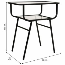 Nachttisch Alexandra House Living Schwarz 35 x 65 x 60 cm