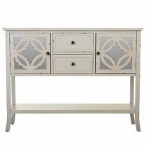 Sideboard Alexandra House Living Grey Glass Fir wood 37 x 91 x 121 cm