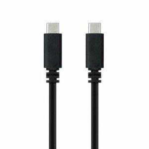 USB Cable NANOCABLE 10.01.2301-L150 Black 1,5 m (1 Unit)