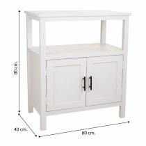 Sideboard Alexandra House Living White Pine MDF Wood 80 x 40 x 68 cm